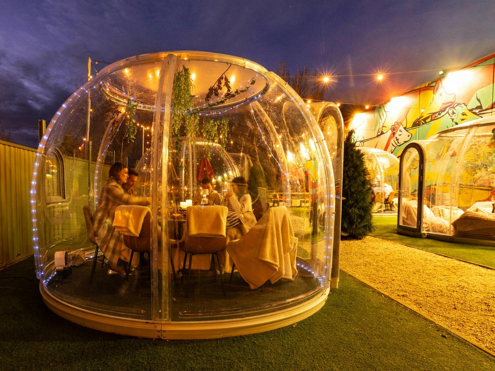 Wonderful Winter Igloos - Market Hotel Ballarat