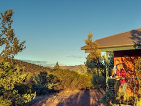 Eco-villa accommodation at Rawnsley Park Station