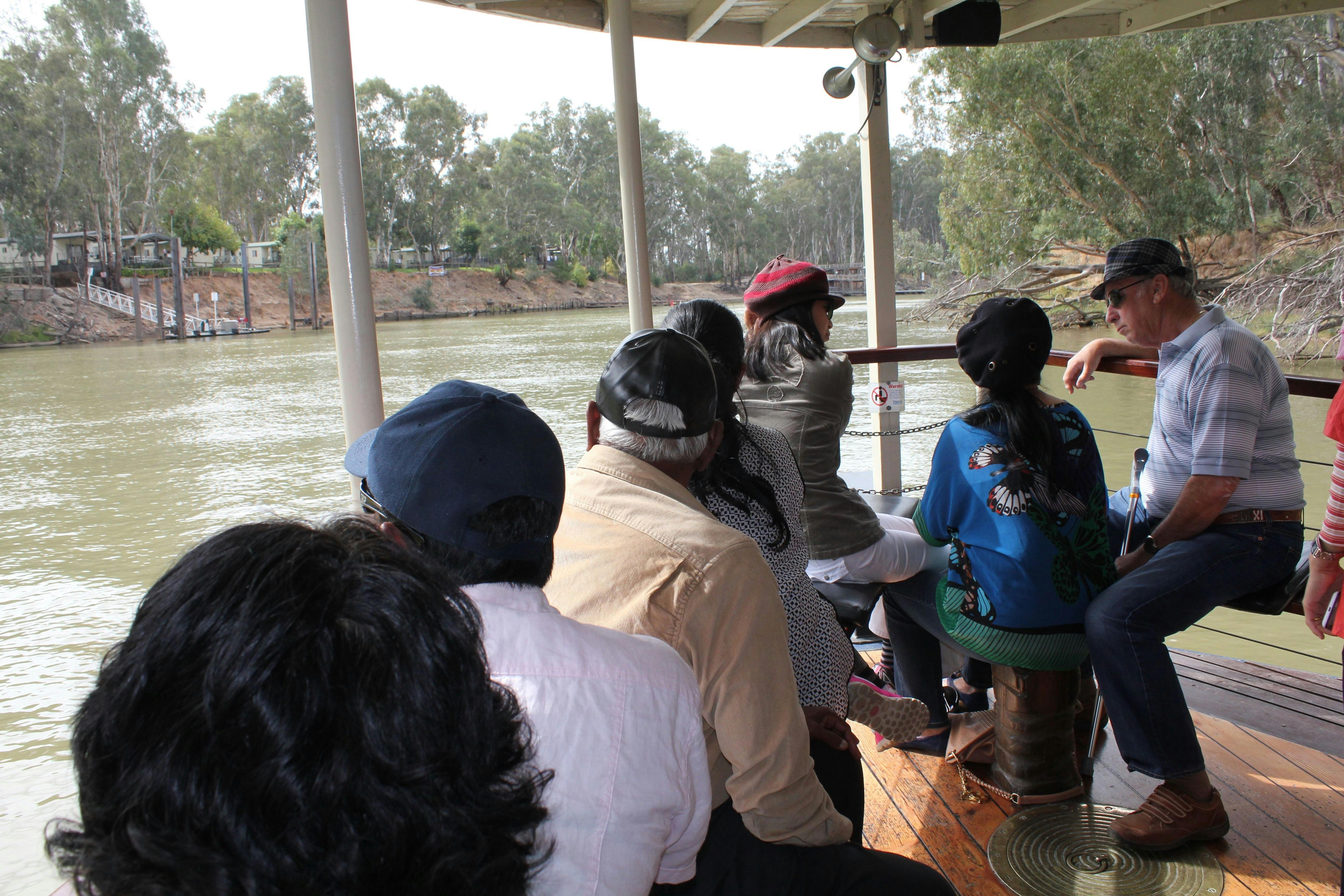 Sightseeing from the Bow - PS Canberra