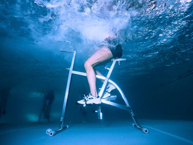 Water Cycling (cycling underwater)