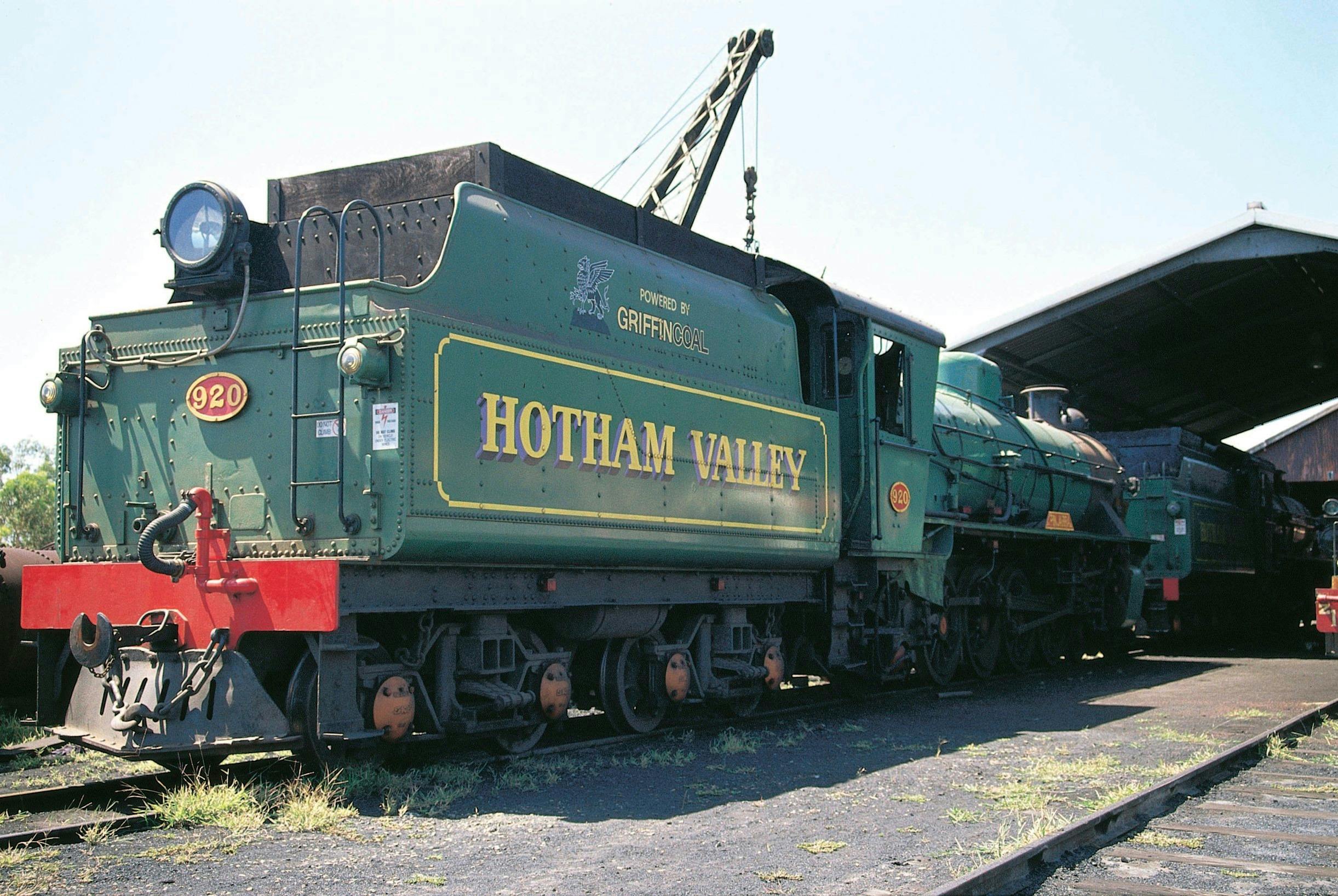Hotham Valley steam train, Dwellingup, Western Australia