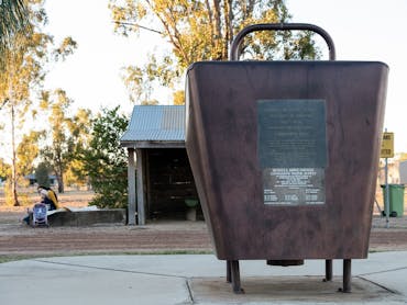Condamine Bell, just a short walk from Condamine River Caravan Park Condamine Bell, just a short walk from Condamine River Caravan Park