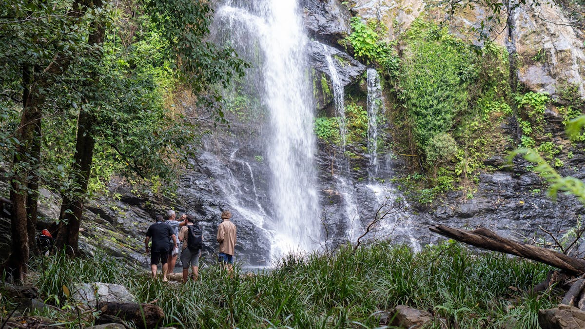 Waterfall adventure