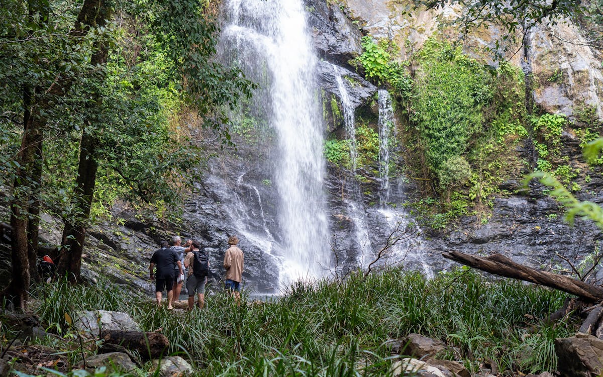 Waterfall adventure