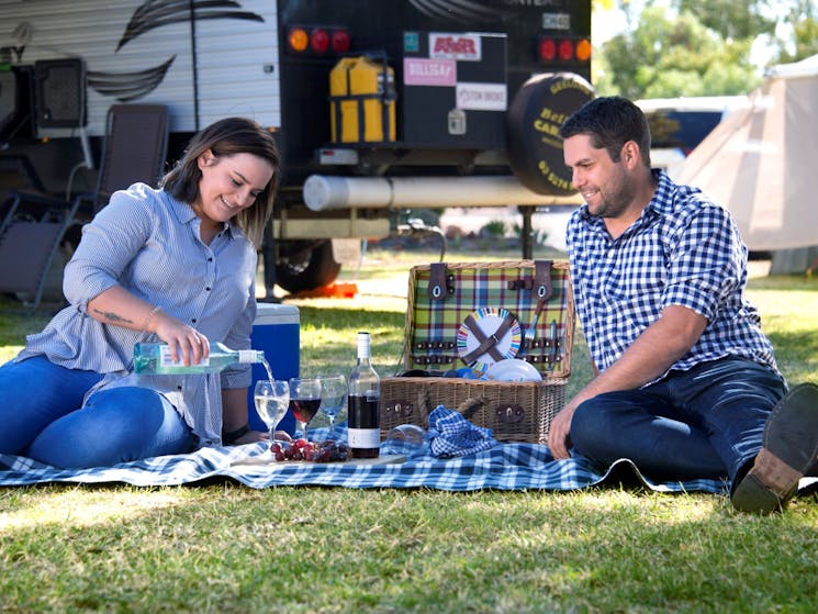 Picnic and enjoy local produce