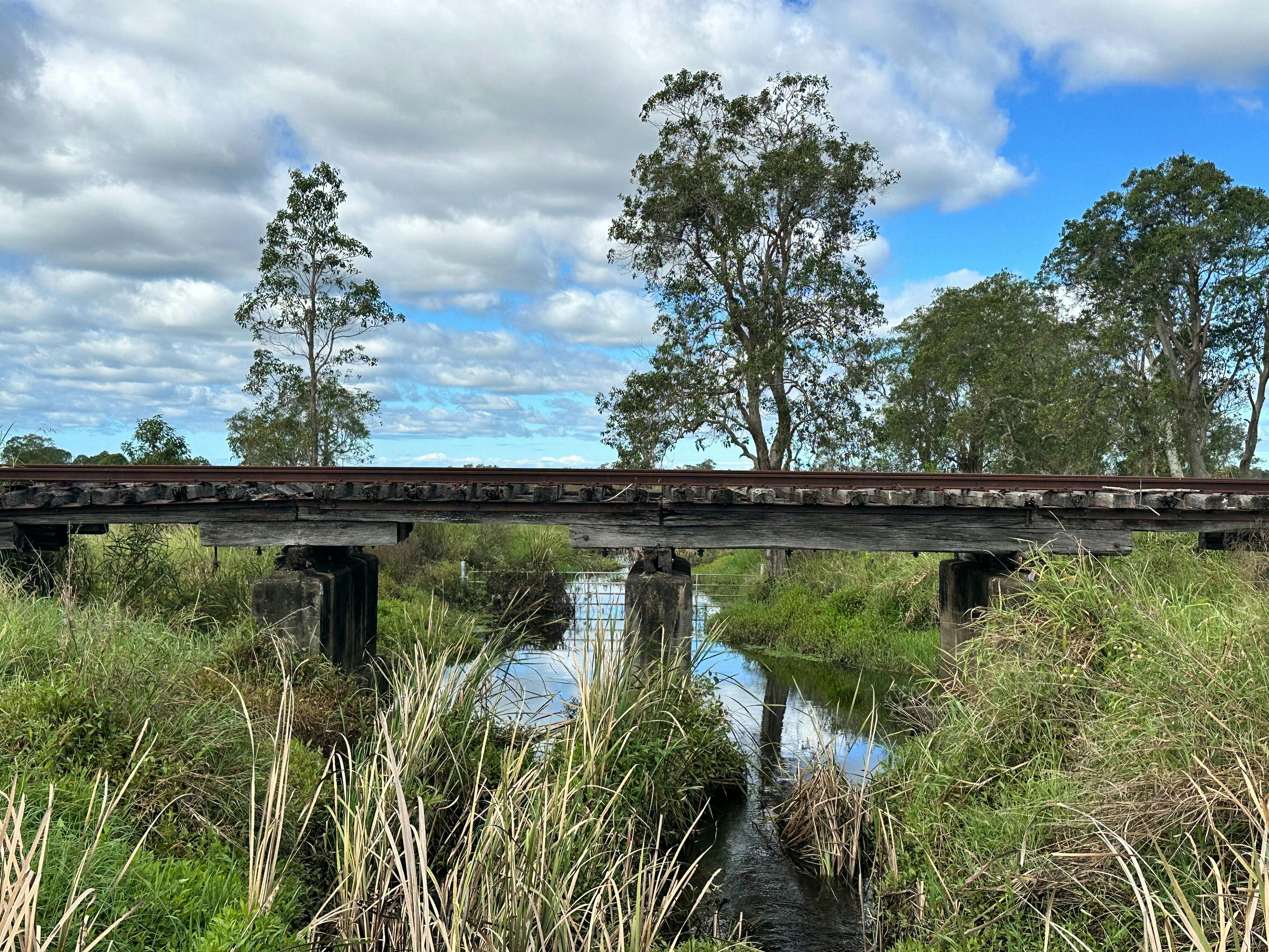 Bridge on the Lismore Casino Rail Trail