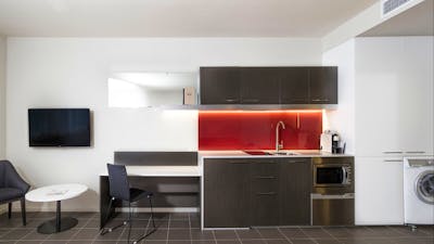 Kitchenette at Abode Woden