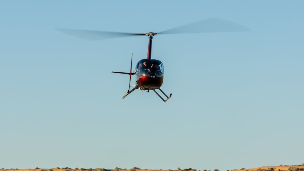 Helicopter, Elite Aviation Services, Winton