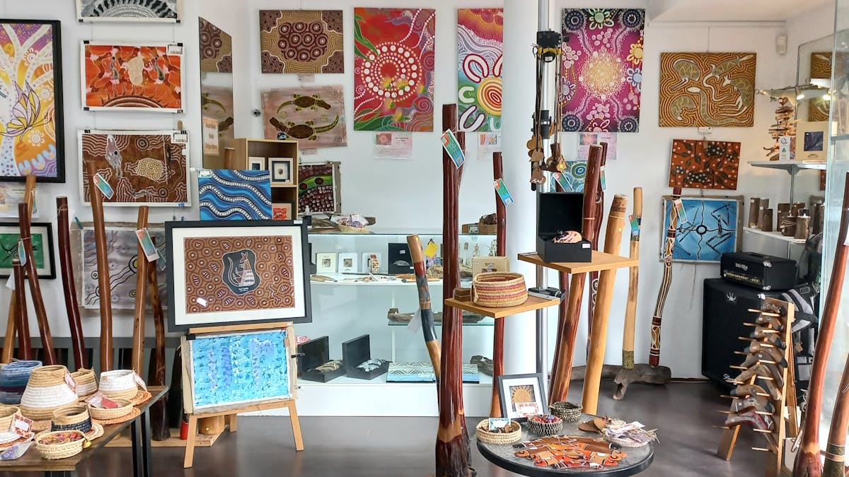 huge range of local Aboriginal artists