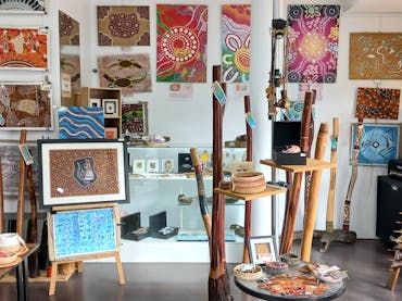 huge range of local Aboriginal artists