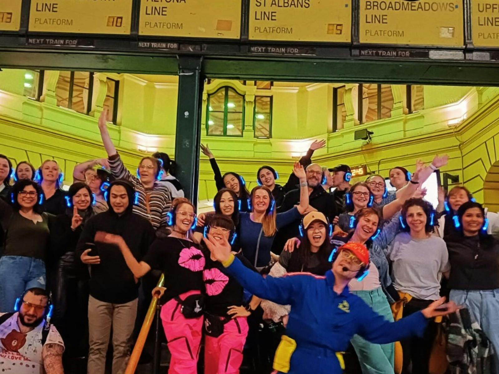 90s/00s theme Silent Disco Walking Tour