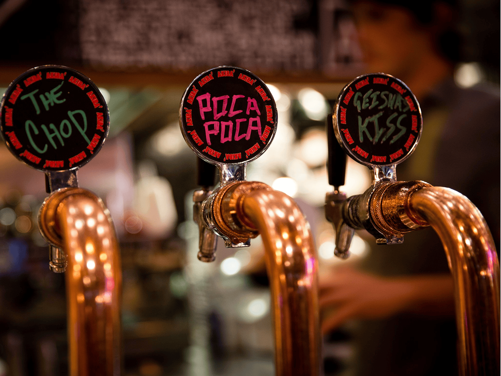 Beer taps