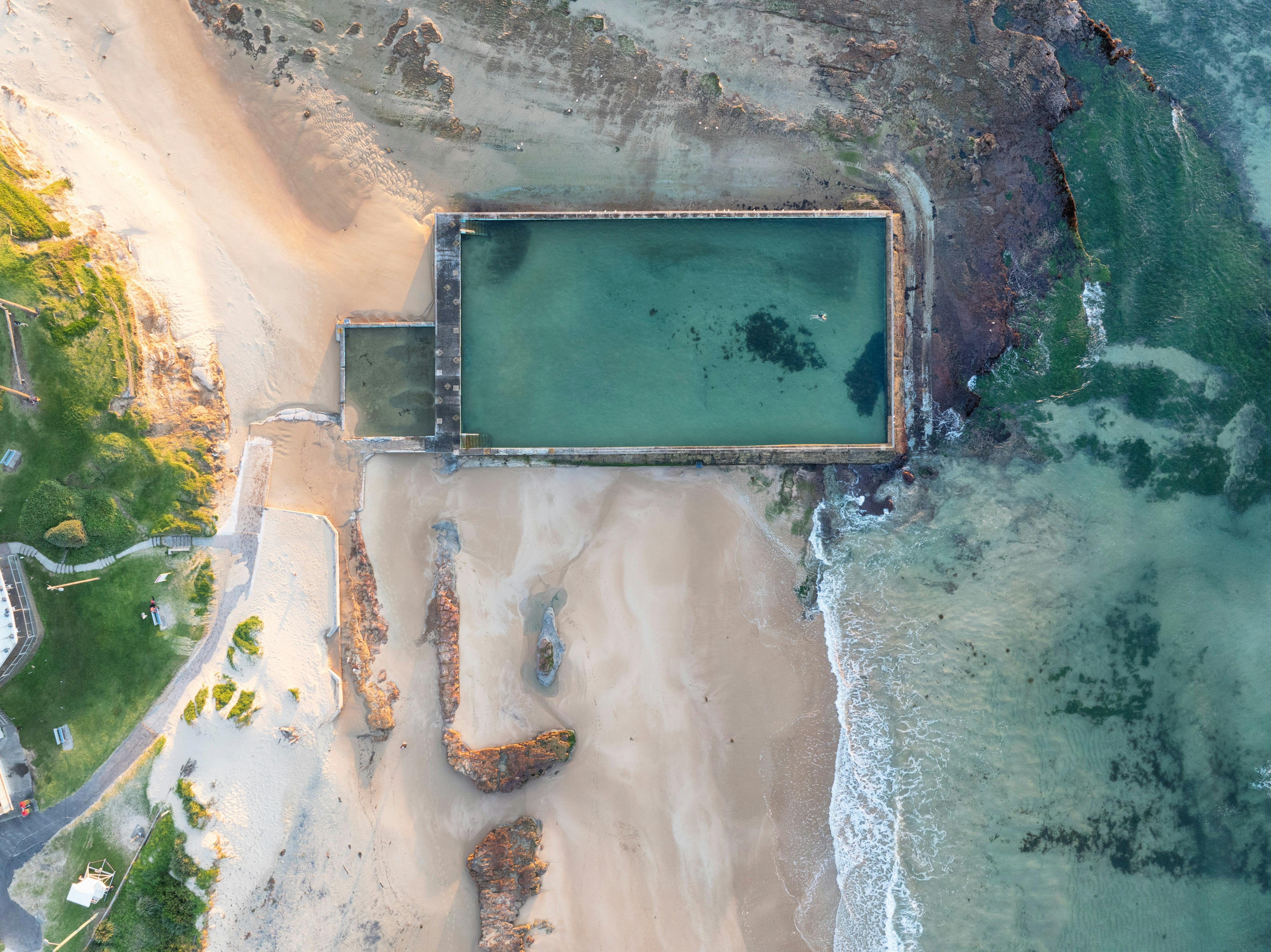 Aerial image of Bulli ocean rock pool
