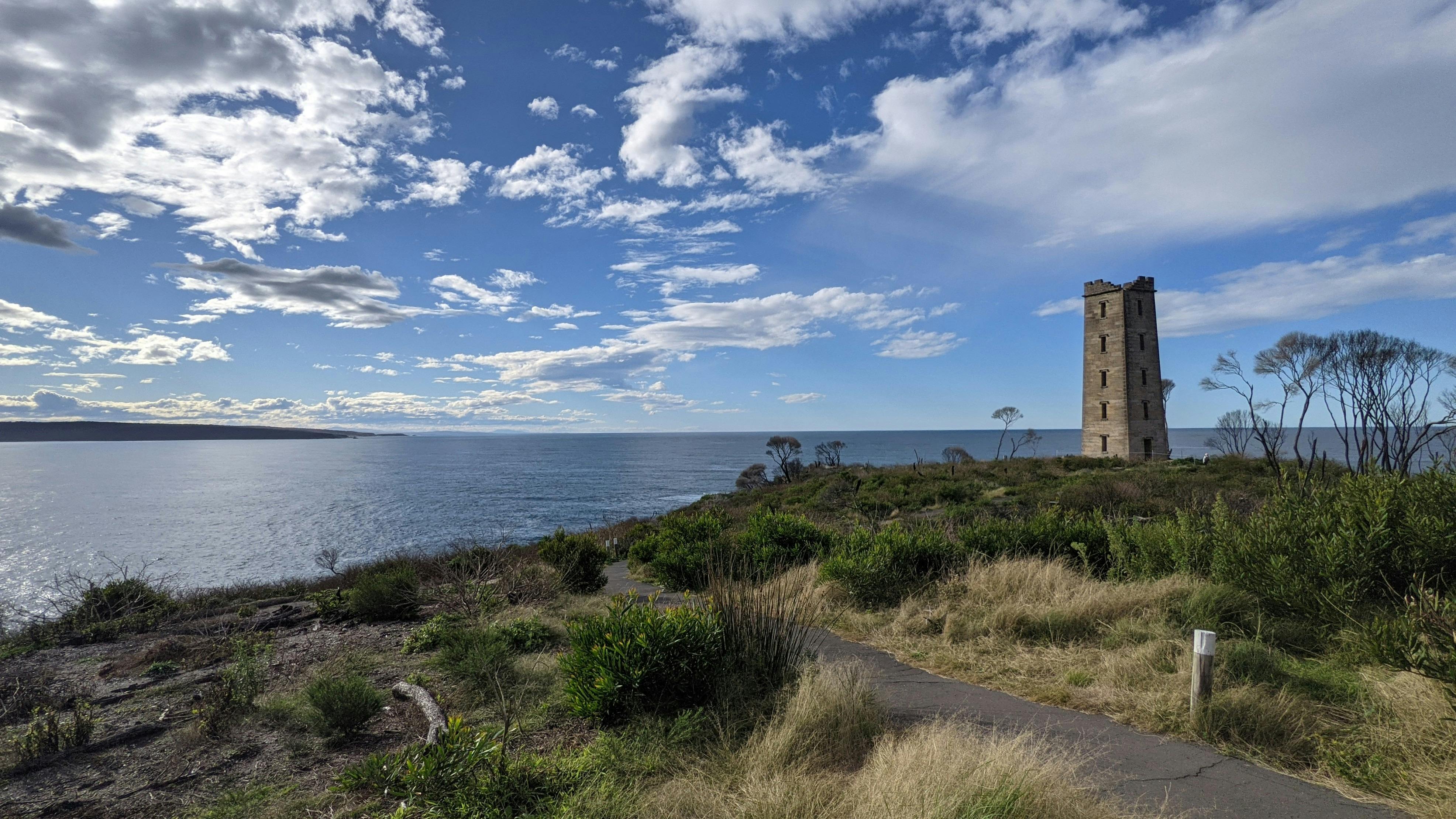 Boyd Tower on the Park Trek Walking Holidays Light to Light & Sapphire Coast Hiking Tour