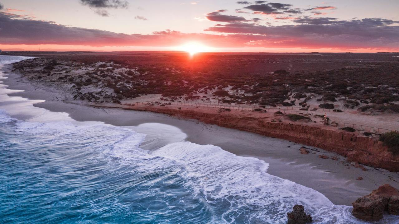 Redbanks at Sunset