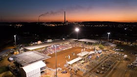 Isa Rodeo from the air