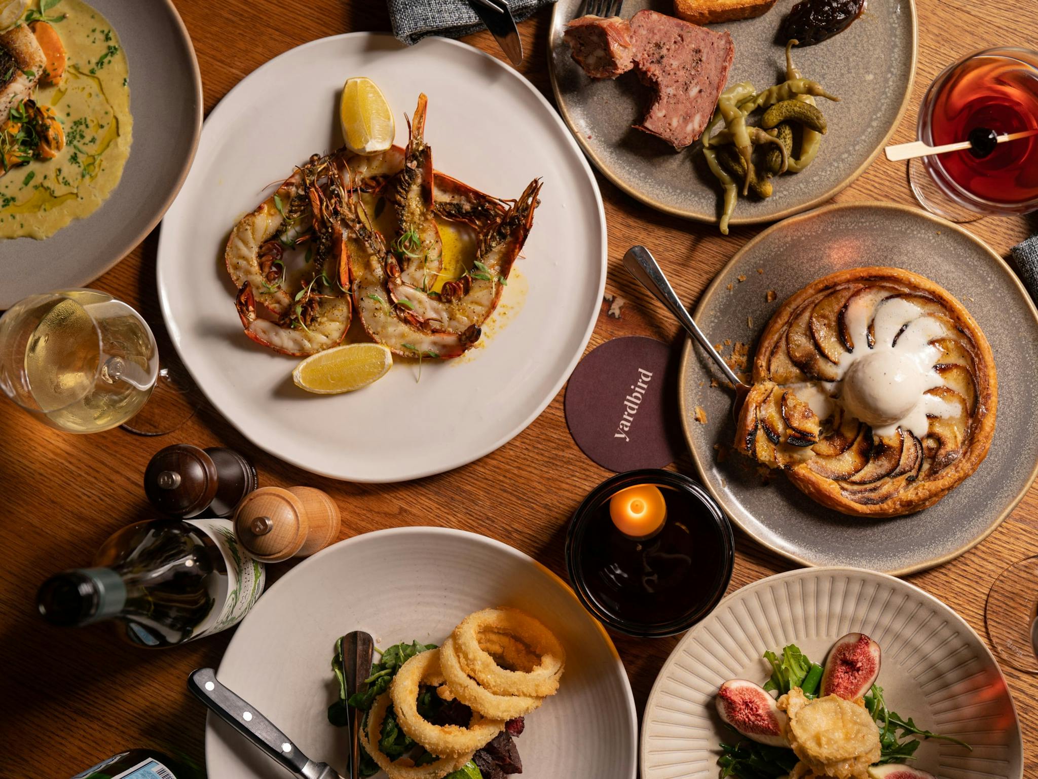Delicious food at Yardbird