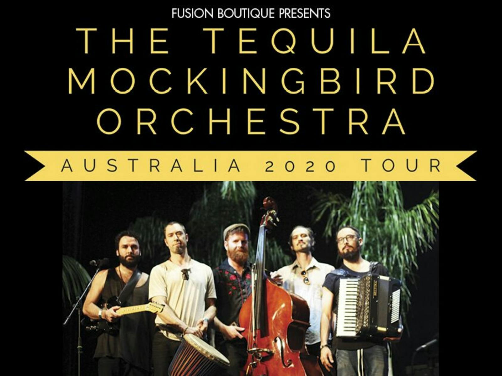 Image for Fusion Boutique Presents The Tequila Mockingbird Orchestra
