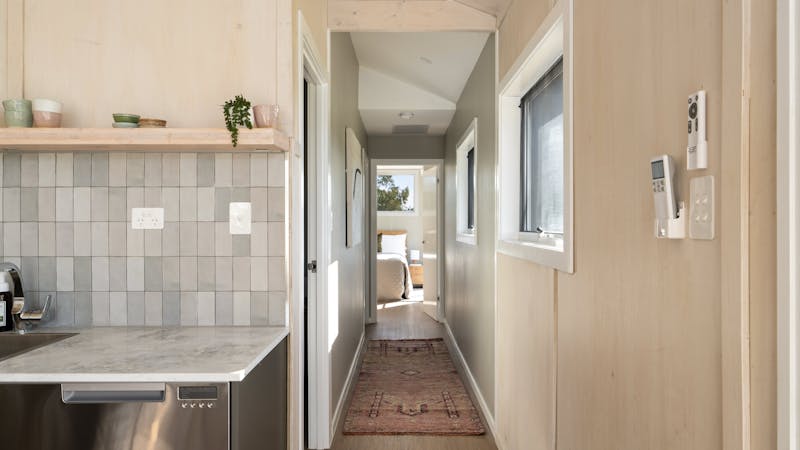Hallway to the bedrooms