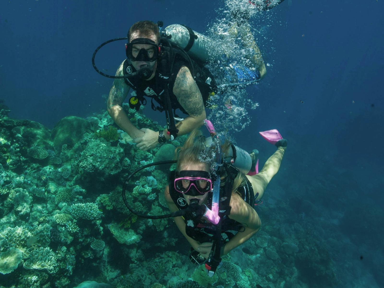 Cert diving