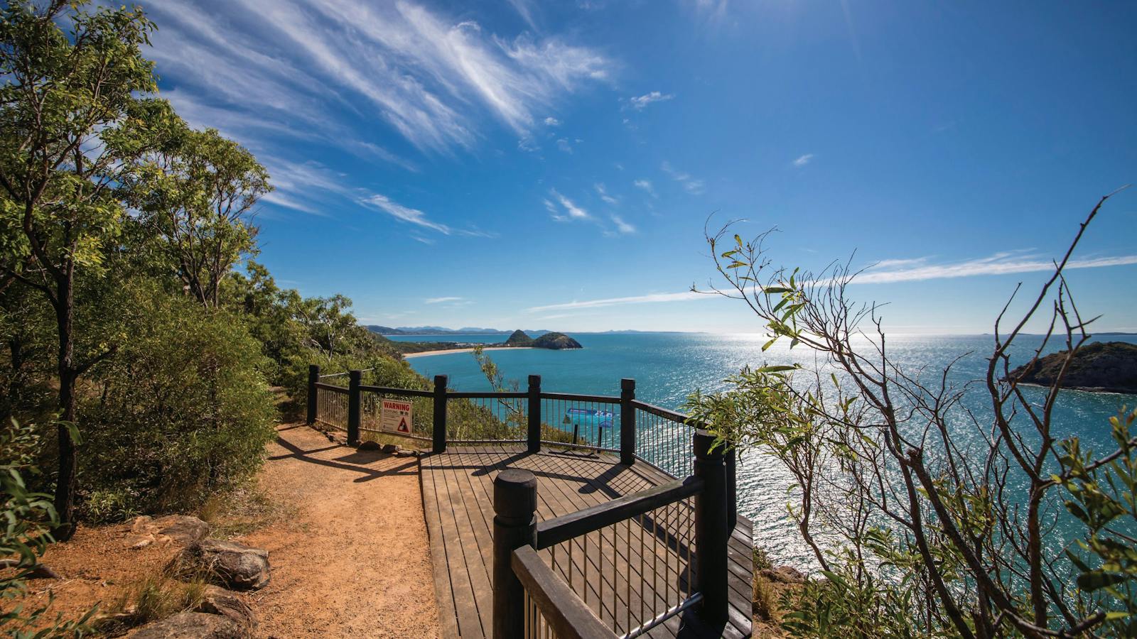 Lookout with ocean views  at Bluff POint