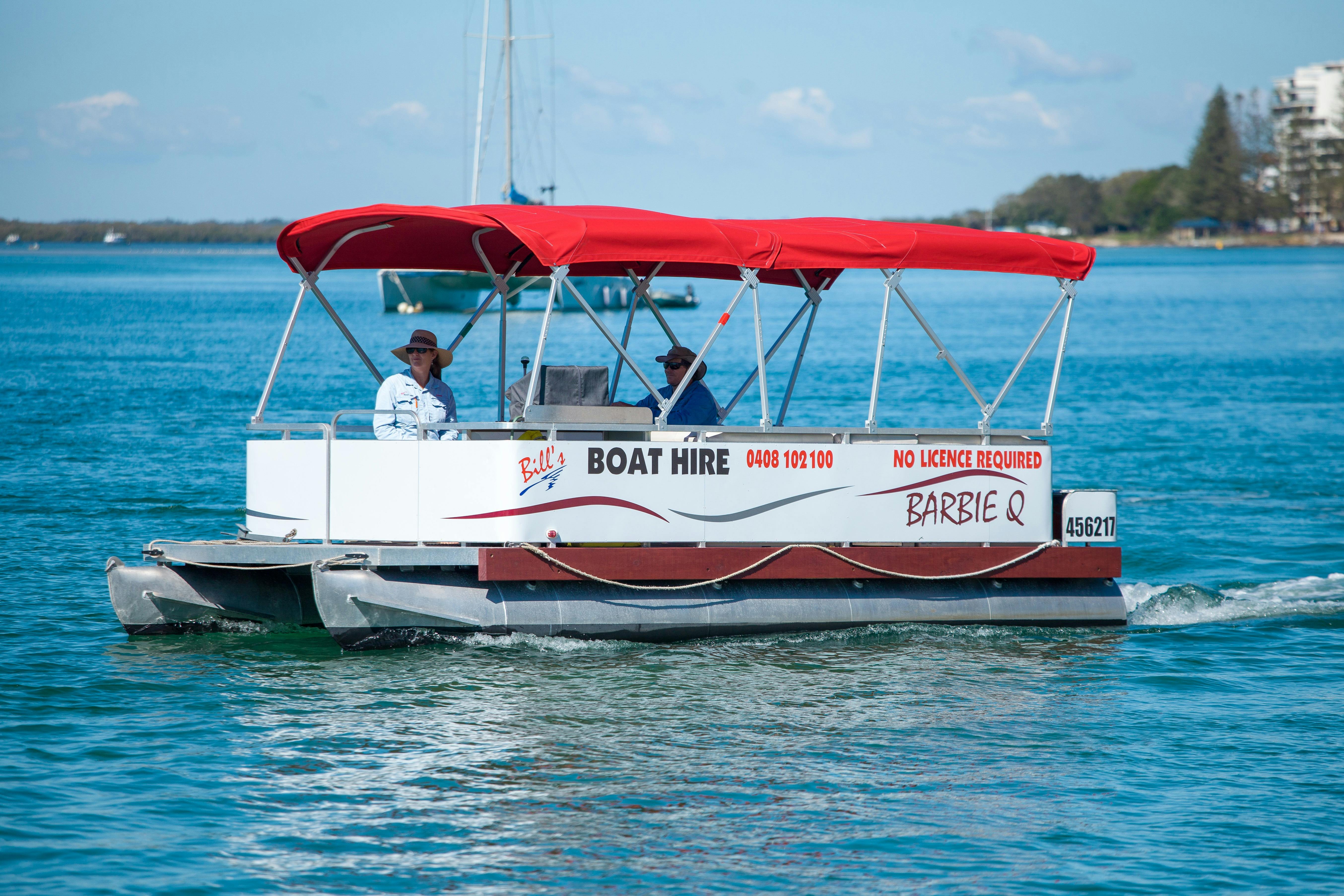 11 Seater Bbq Pontoon Boat Hire