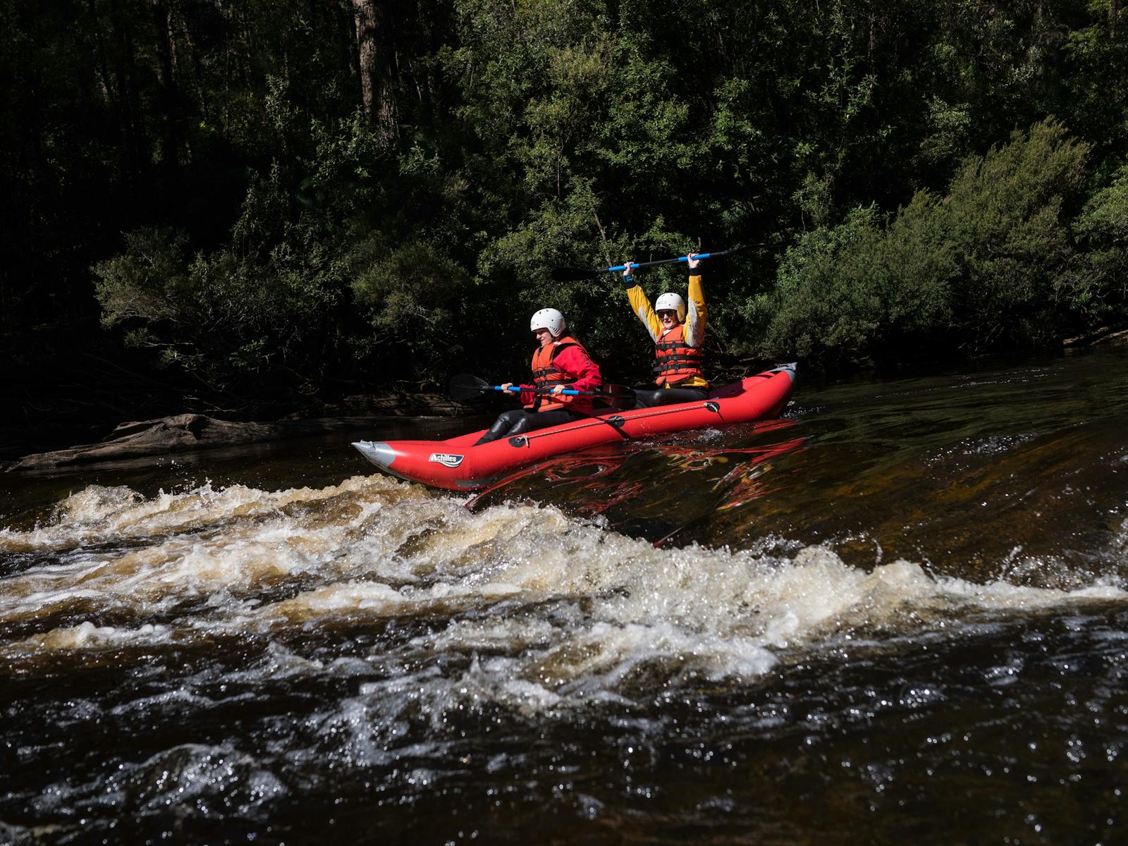 Twin Rivers Adventure, Go with the flow - Tahune Adventures Tasmania