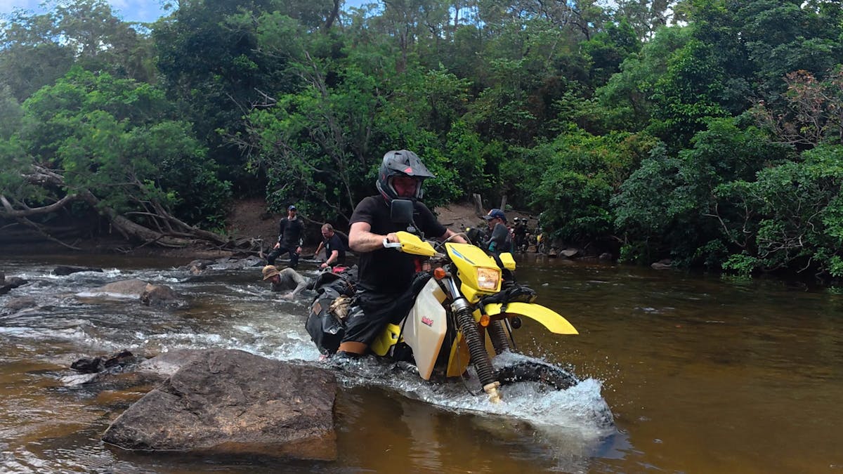 Frenchmans Track Cape York Dirt Bike Tour Suzuki DRZ