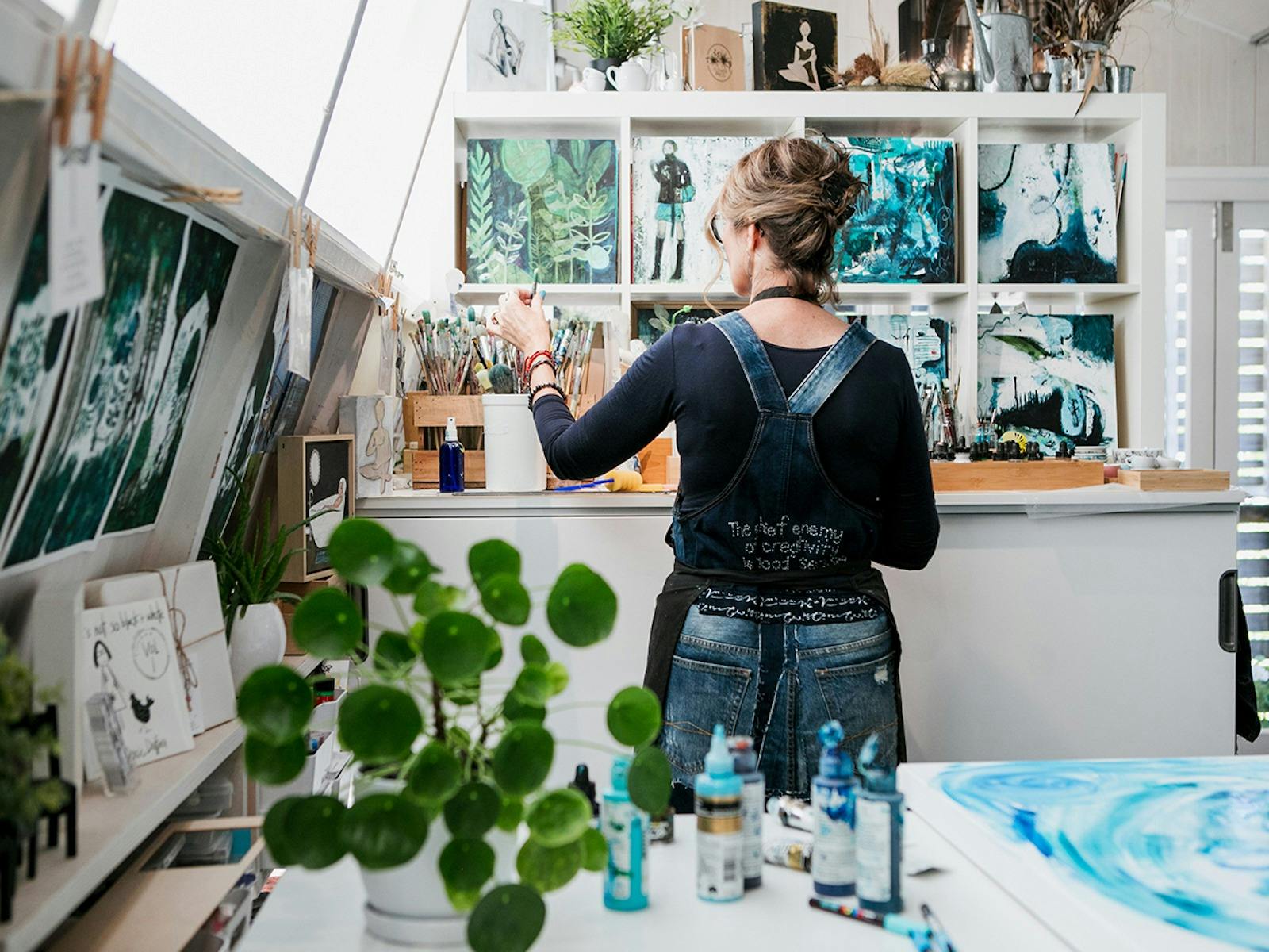 Artist Denise Daffara