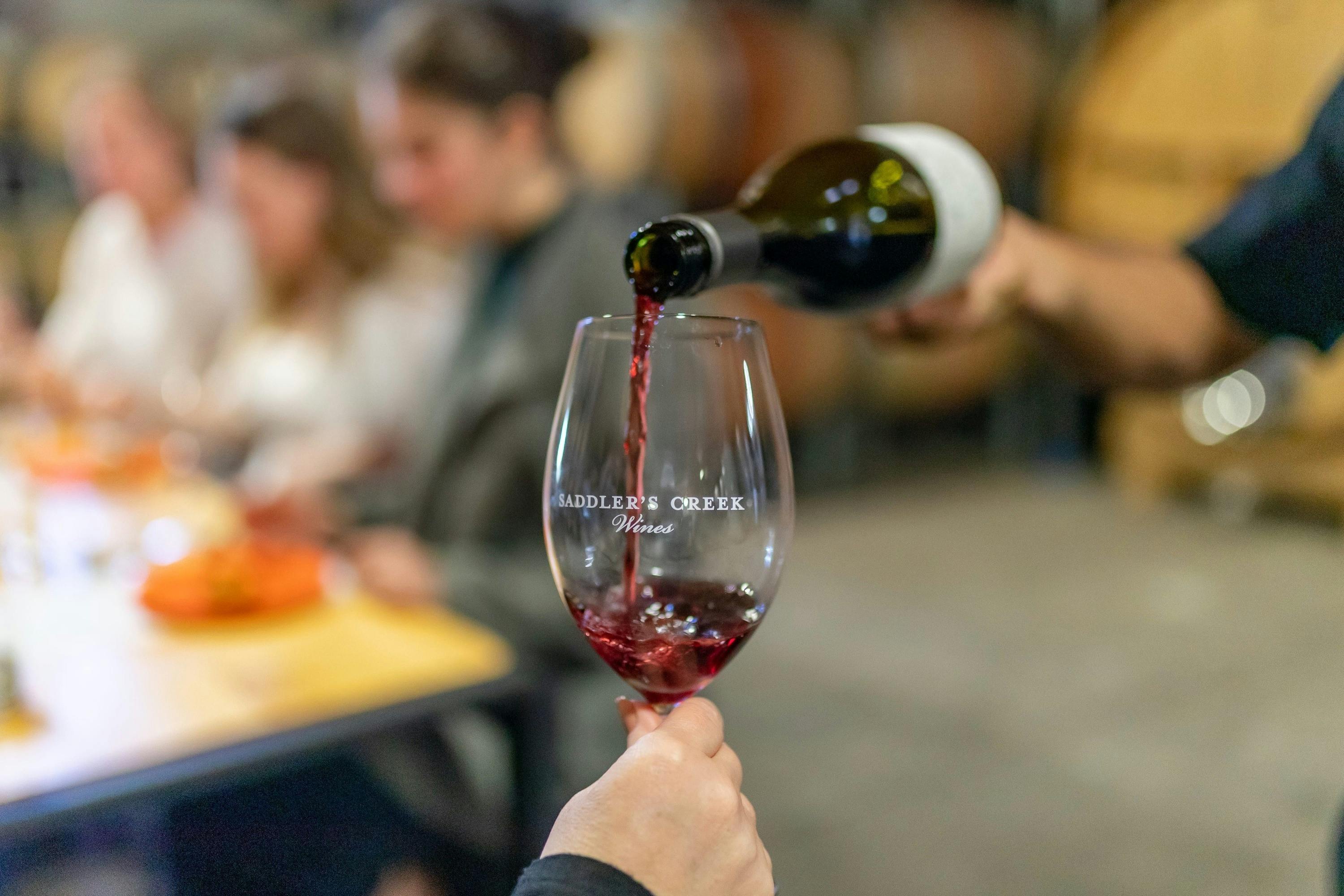 Wine tasting in the Hunter Valley