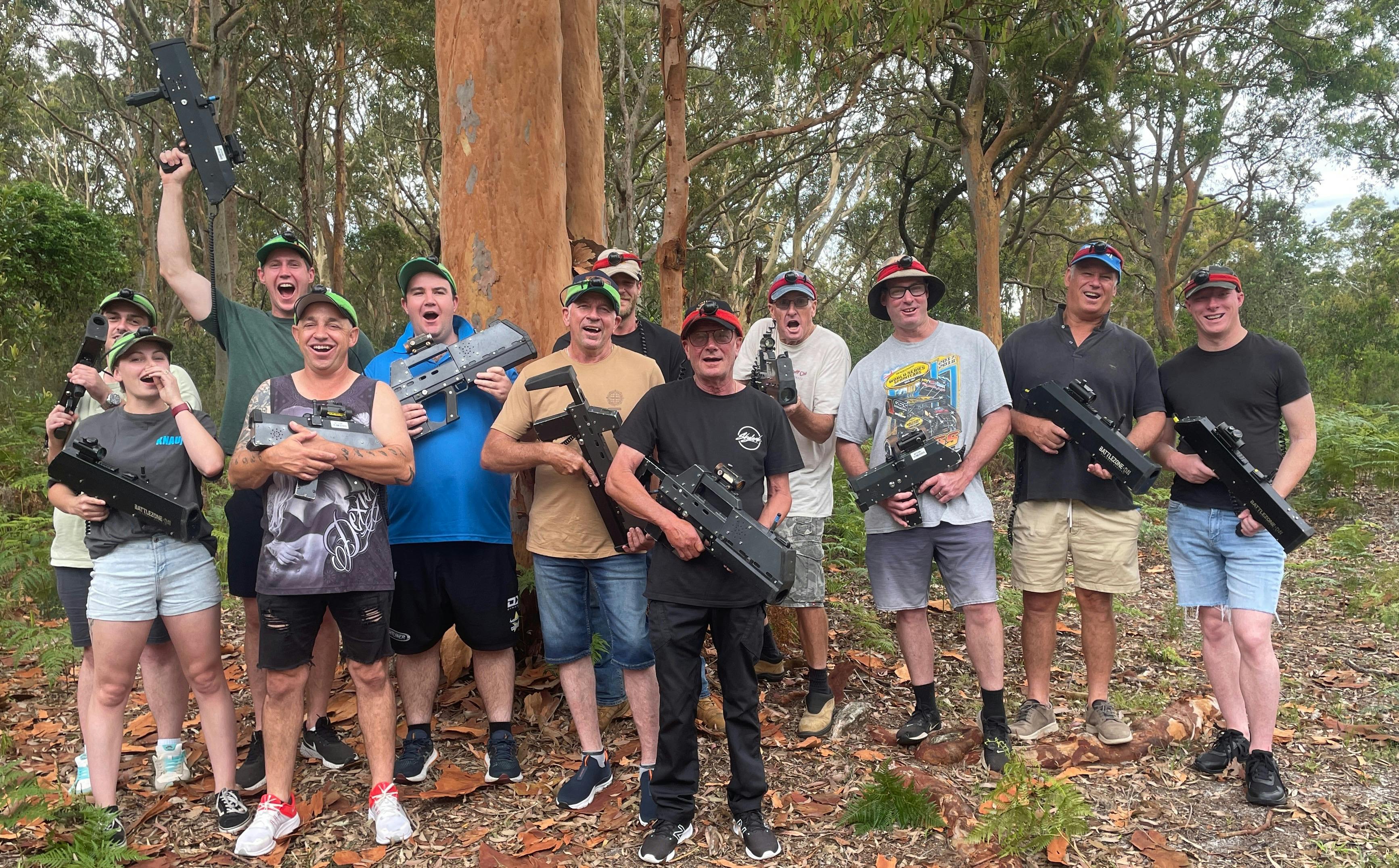 Corporate Laser Tag Party in Port Stephens