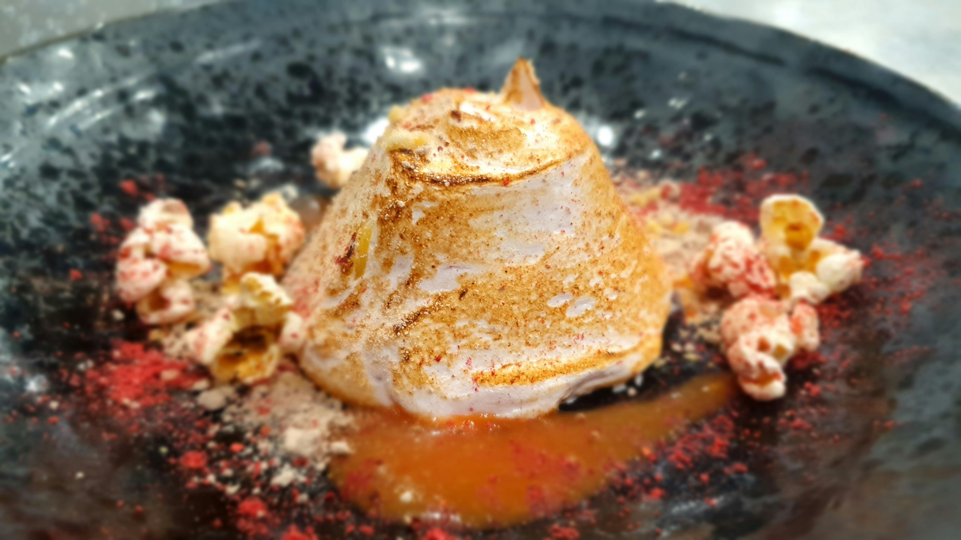 Mayura Station dessert being served at the Chefs Table