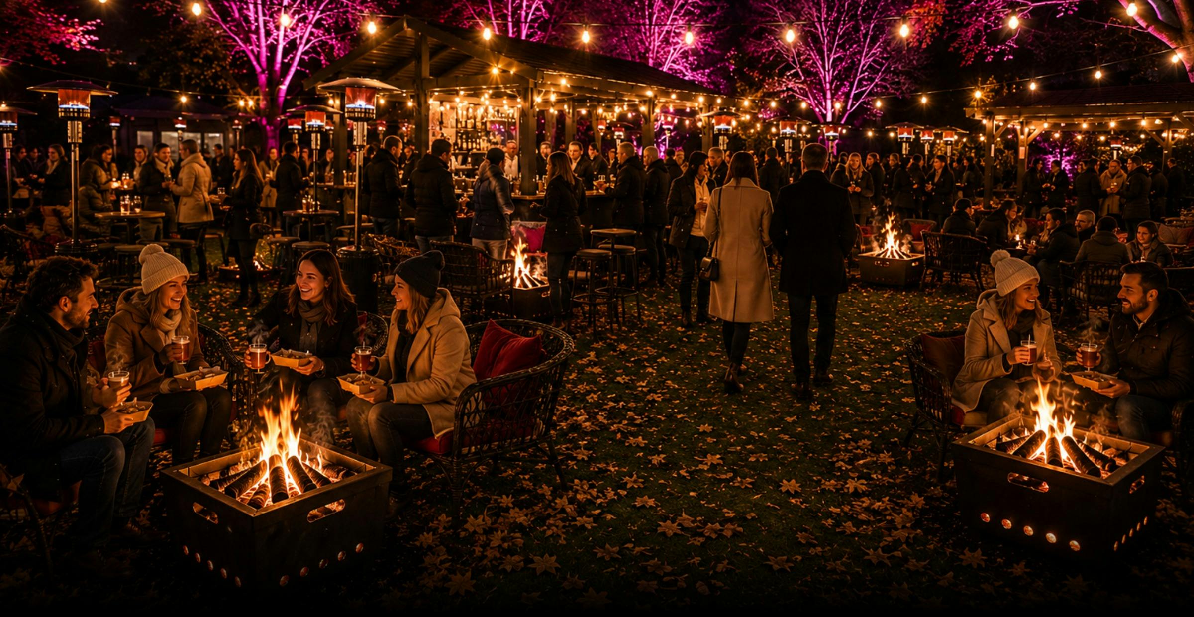 Fireside Feast at The Oriana Gardens
