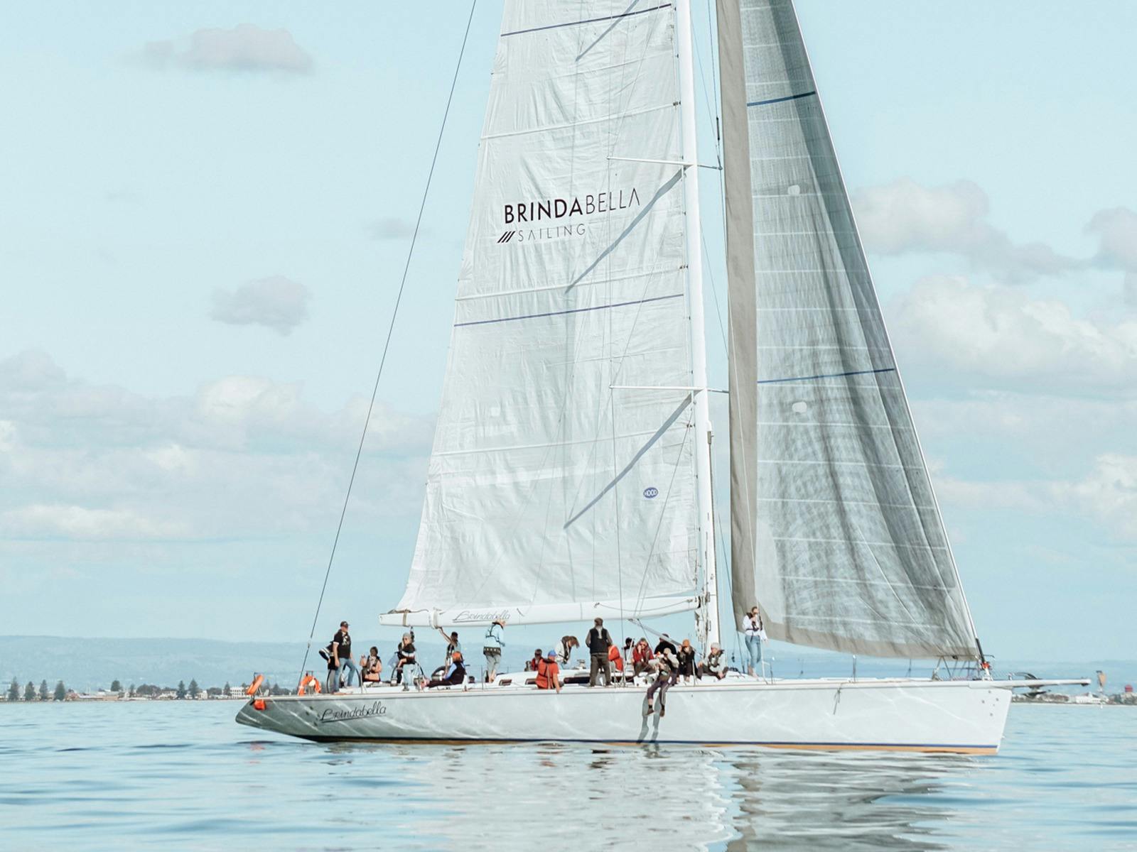 Sail with up to 36 passengers in comfort
