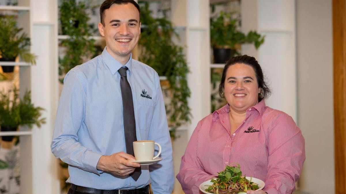 Coffee and Food in Altro Cafe