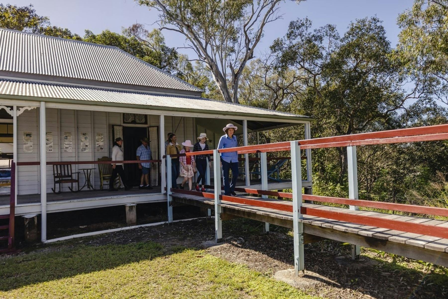 Image of people at Calliope River Historical Village
