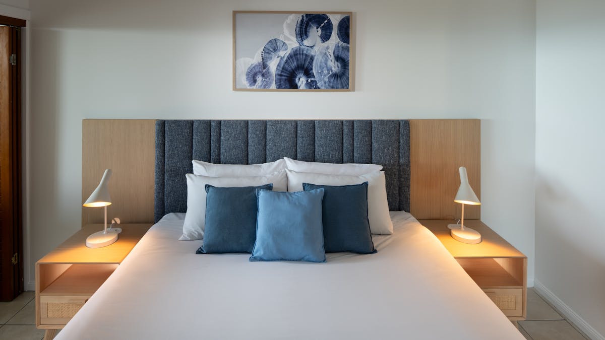 at Water's Edge Resort Bedroom