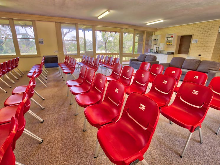 Private conference facilities in a natural bushland setting,