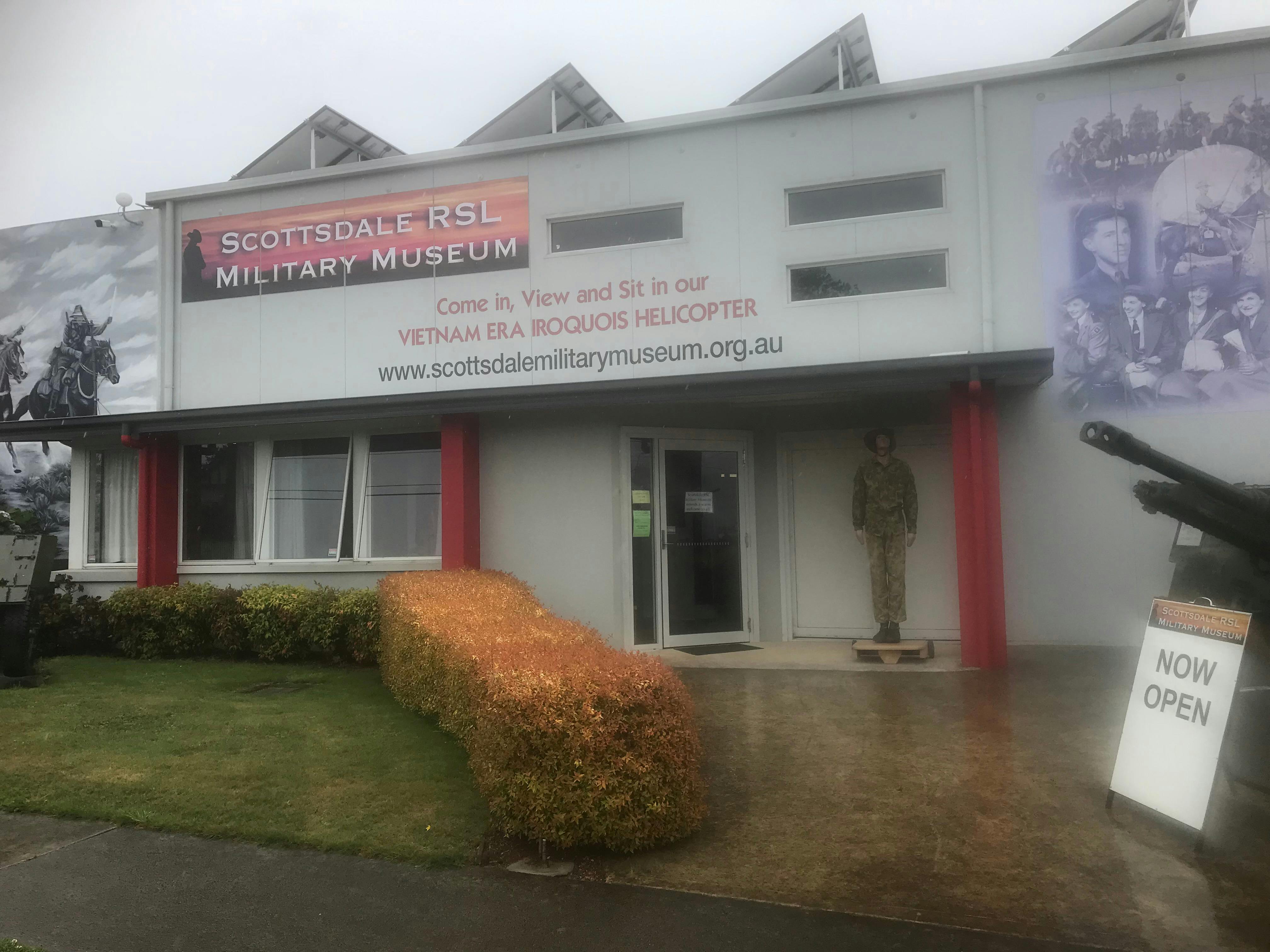Scottsdale Military Museum entrance