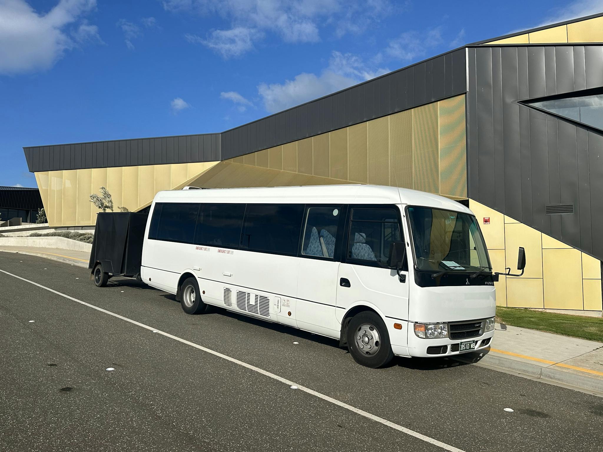 Bus with Trailer