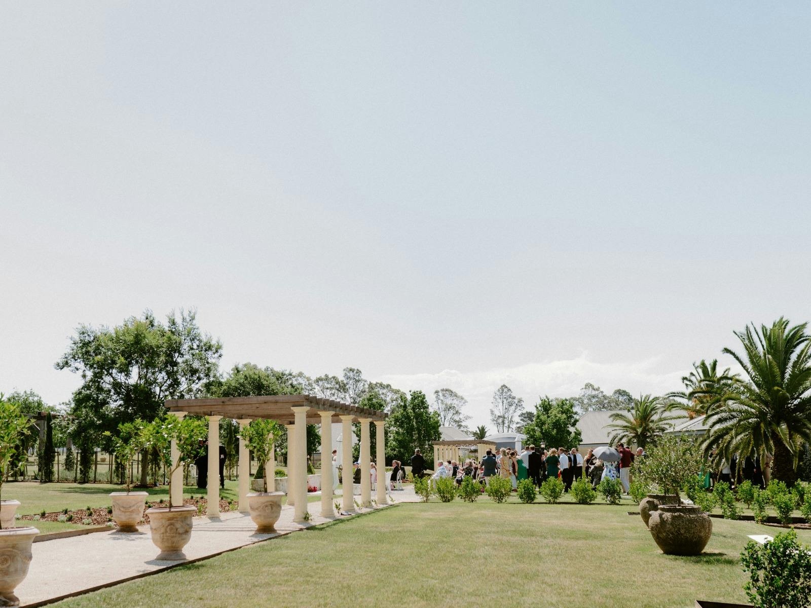 Overlooking the Ceremony Garden