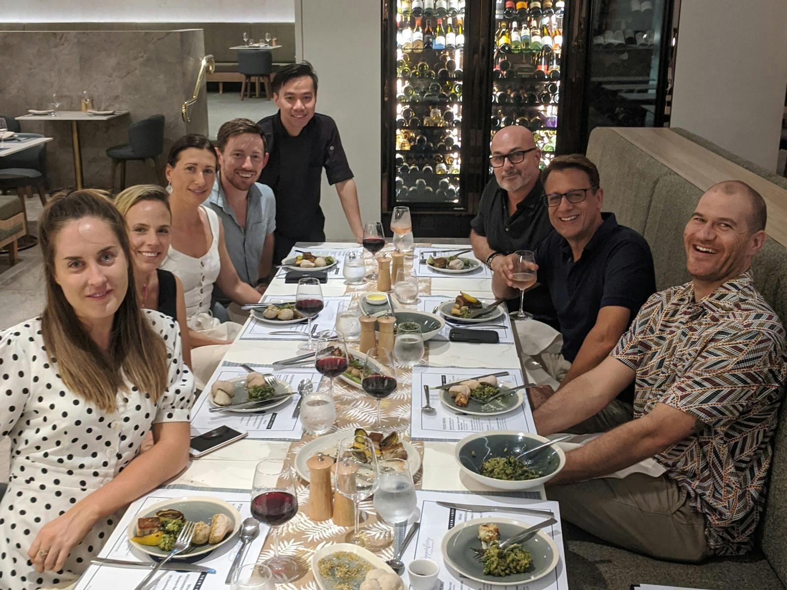 PepperBerry Restaurant at the Hilton on tour