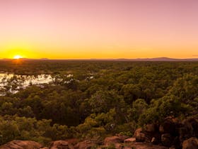 Sunrise at Undara