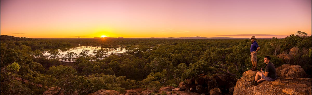 Sunrise at Undara