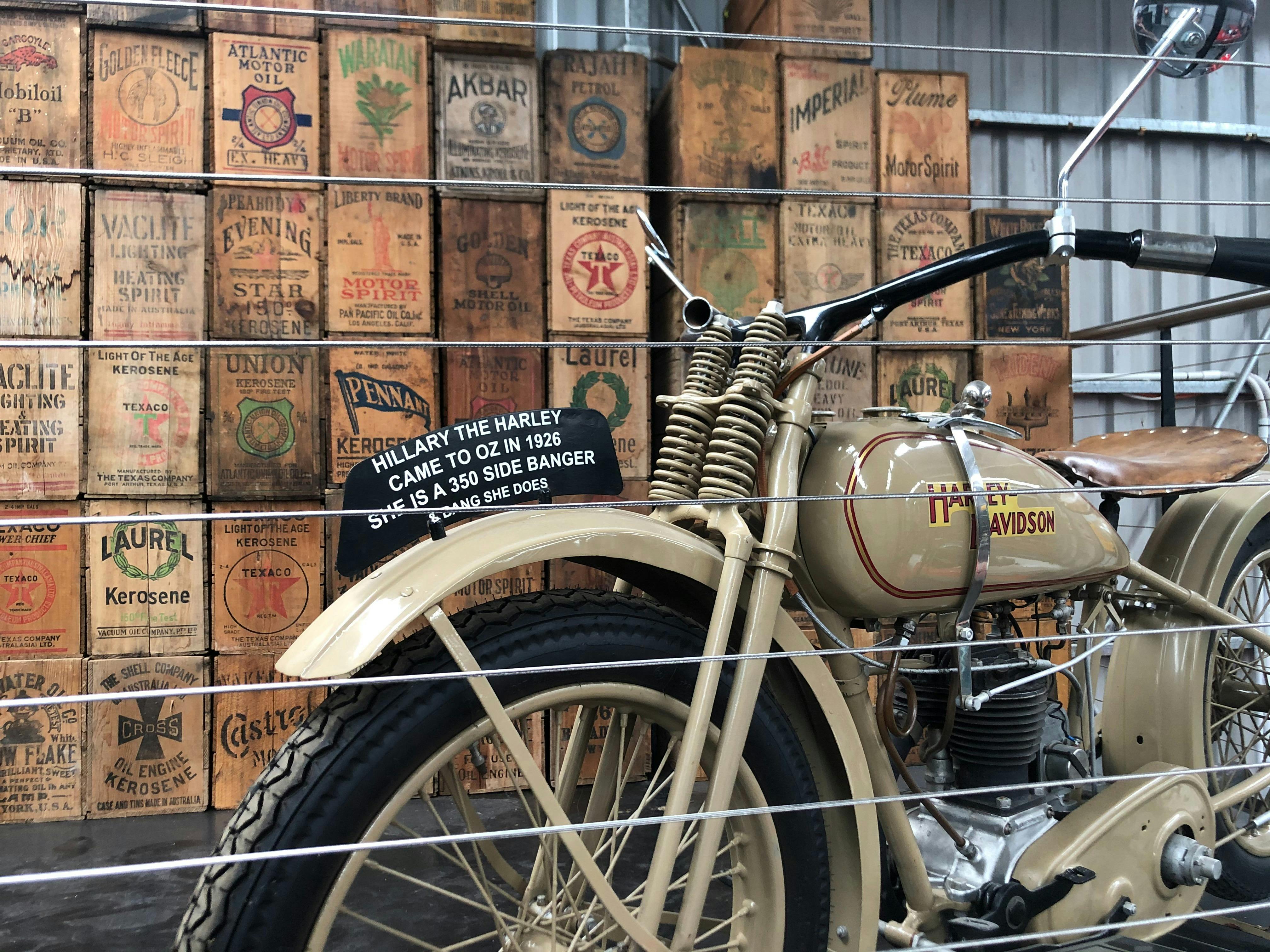 Hillary the Harley-Davidson