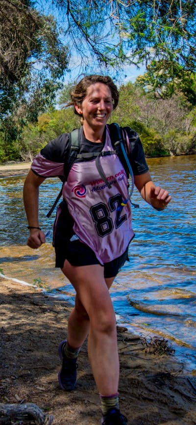 runners at the women only adventure race