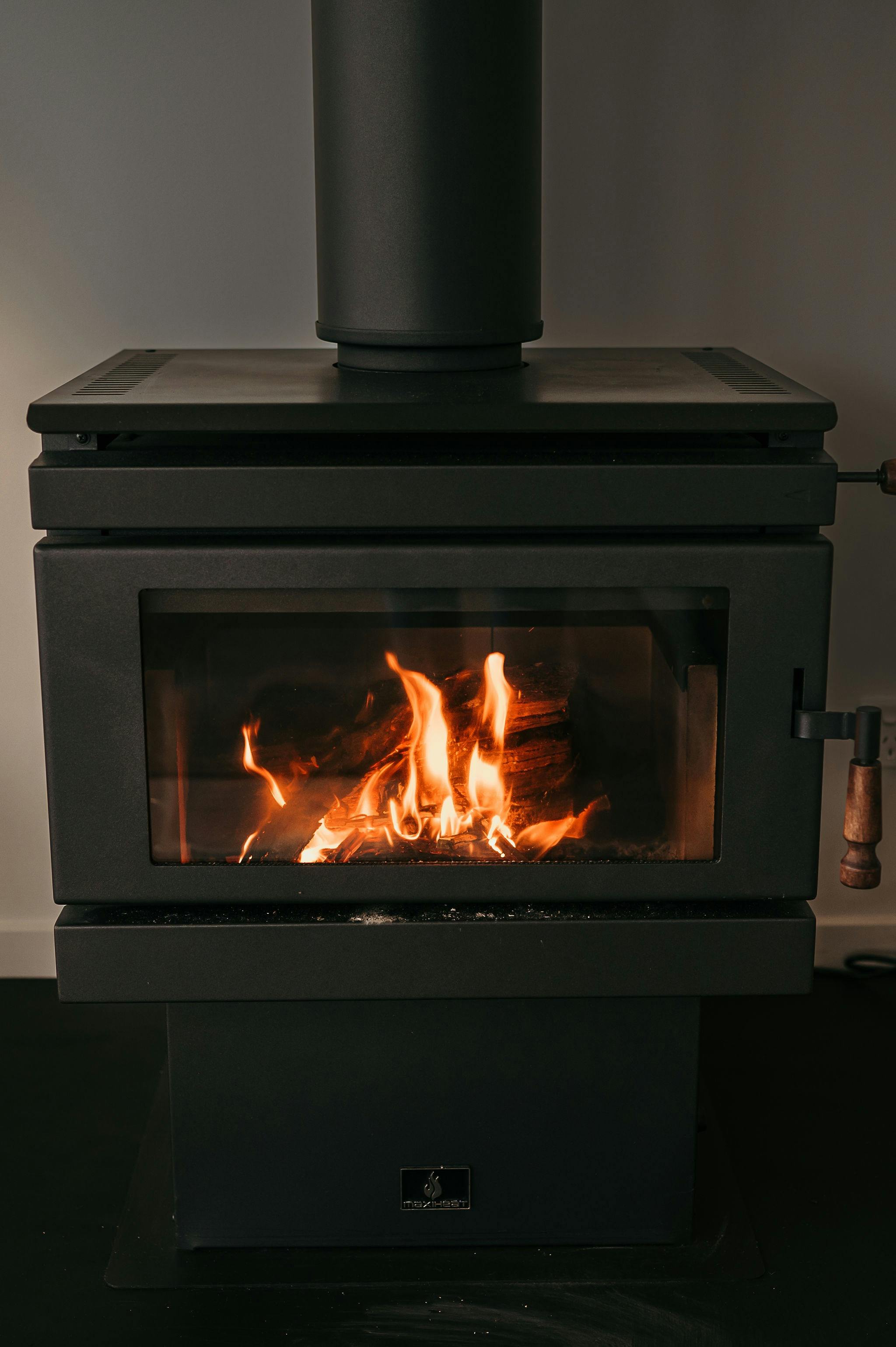 Wood heater to get cosy and warm in the cooler months