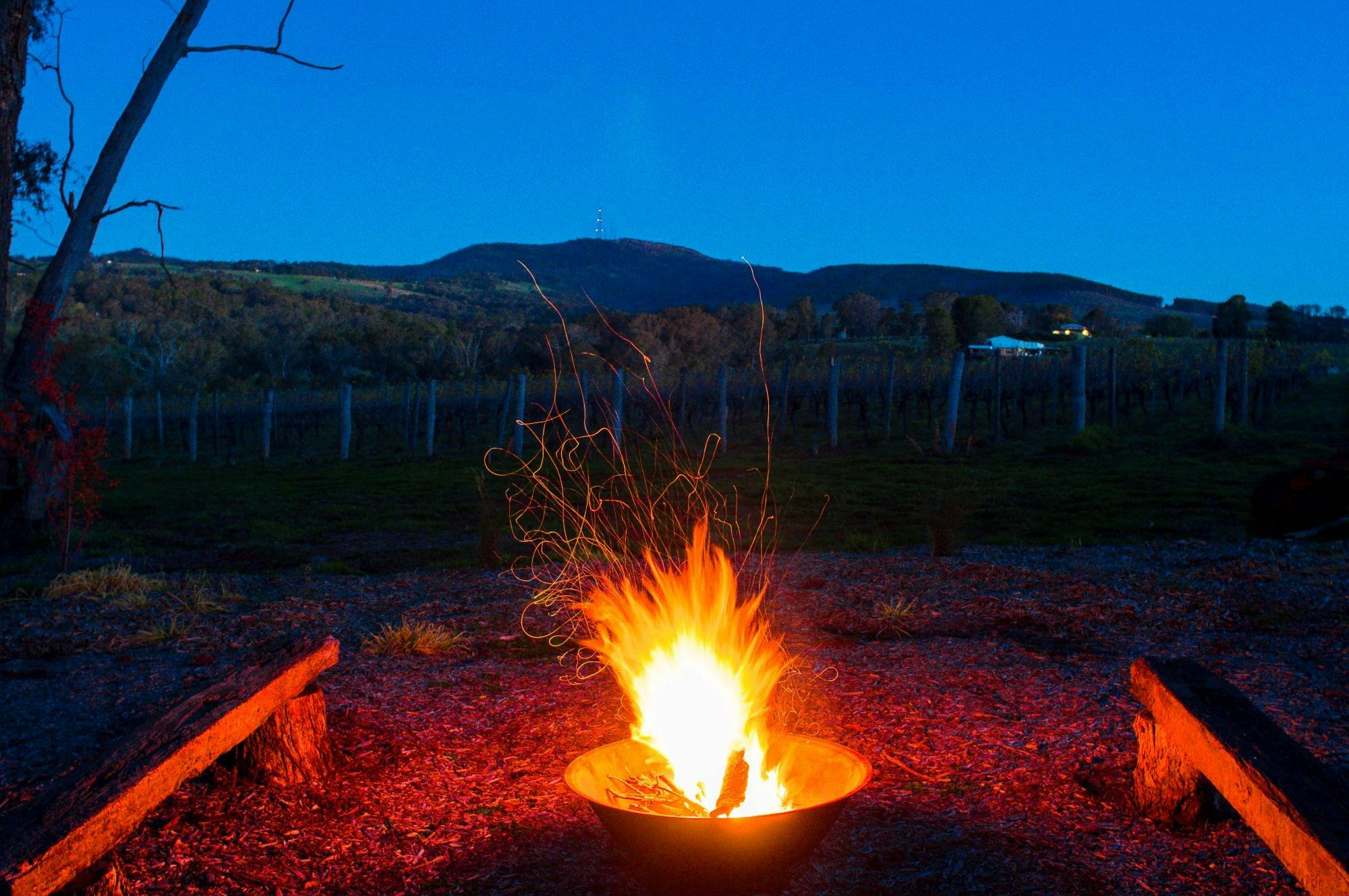 Firepits feature at this event