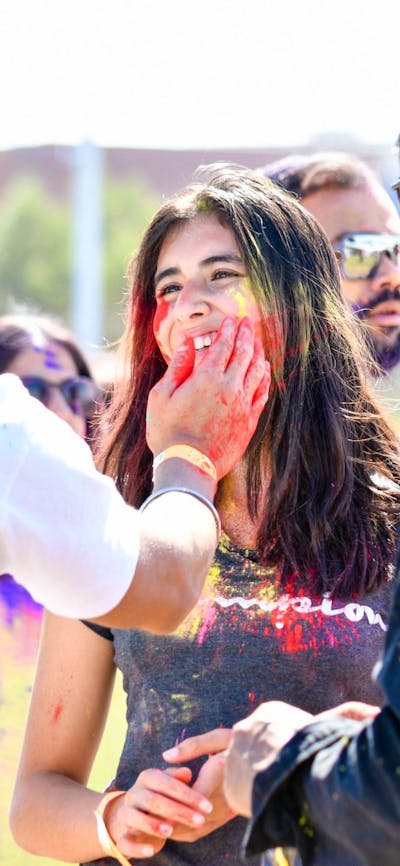 Spread the Love through Colour - It's about applying colour on anyone and everyone - Get Social