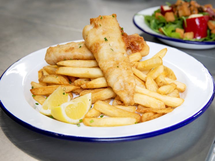 Locally Sourced Fish and Chips